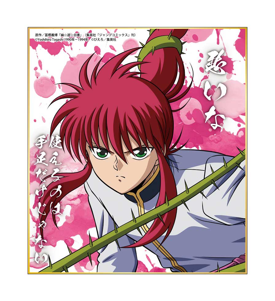 (PO) YuYu Hakusho Original Illustration Trading Mini Shikishi Vol. 2 [BOX] Image_4