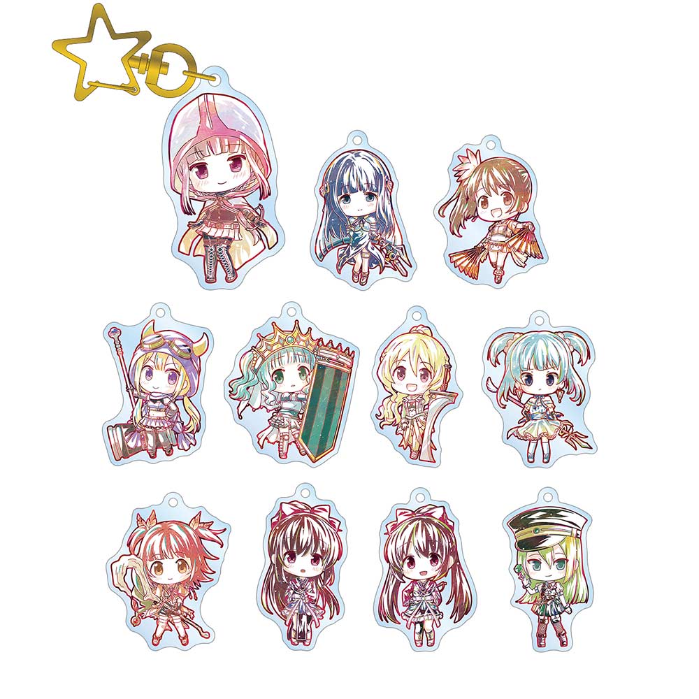 (PO) Magia Record Puella Magi Madoka Magica Side Story Trading Deformed Ani-Art Acrylic Key Chain [BOX] Image_2