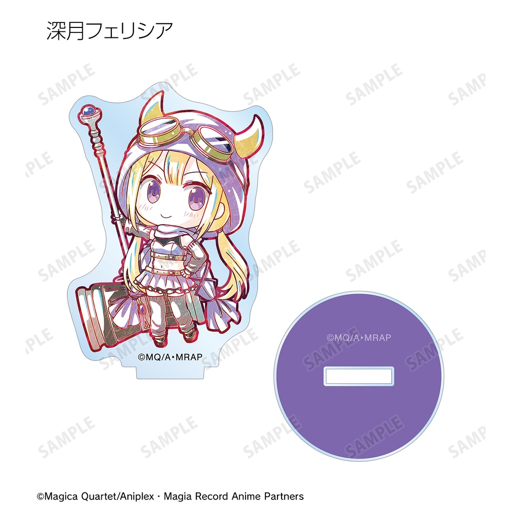 (PO) Magia Record Puella Magi Madoka Magica Side Story Trading Deformed Ani-Art Acrylic Stand [BOX] Image_6