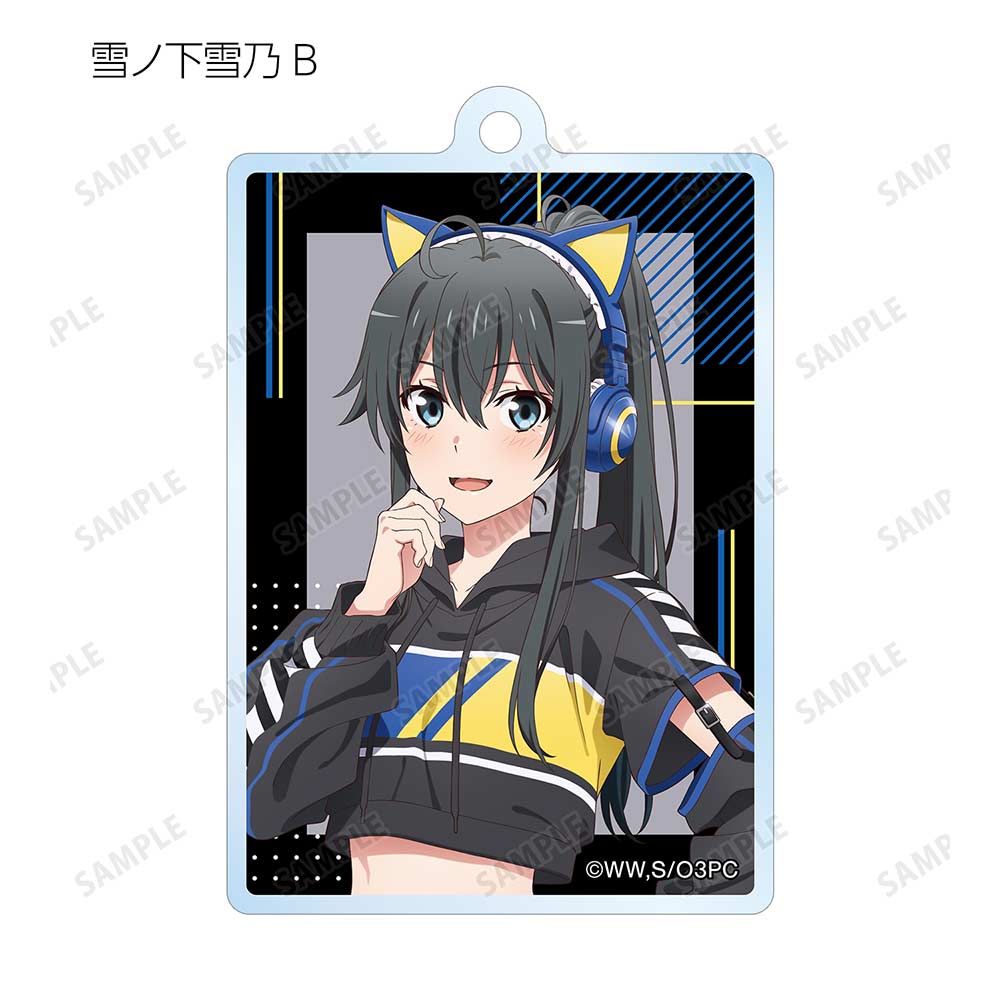 (PO) My Teen Romantic Comedy SNAFU Original Illustration Gaming Fashion Ver. Trading Acrylic Key Chain [BOX] Image_8