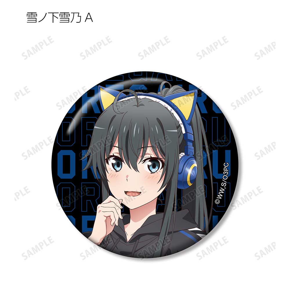 (PO) My Teen Romantic Comedy SNAFU Original Illustration Gaming Fashion Ver. Trading Can Badge [BOX] Image_3