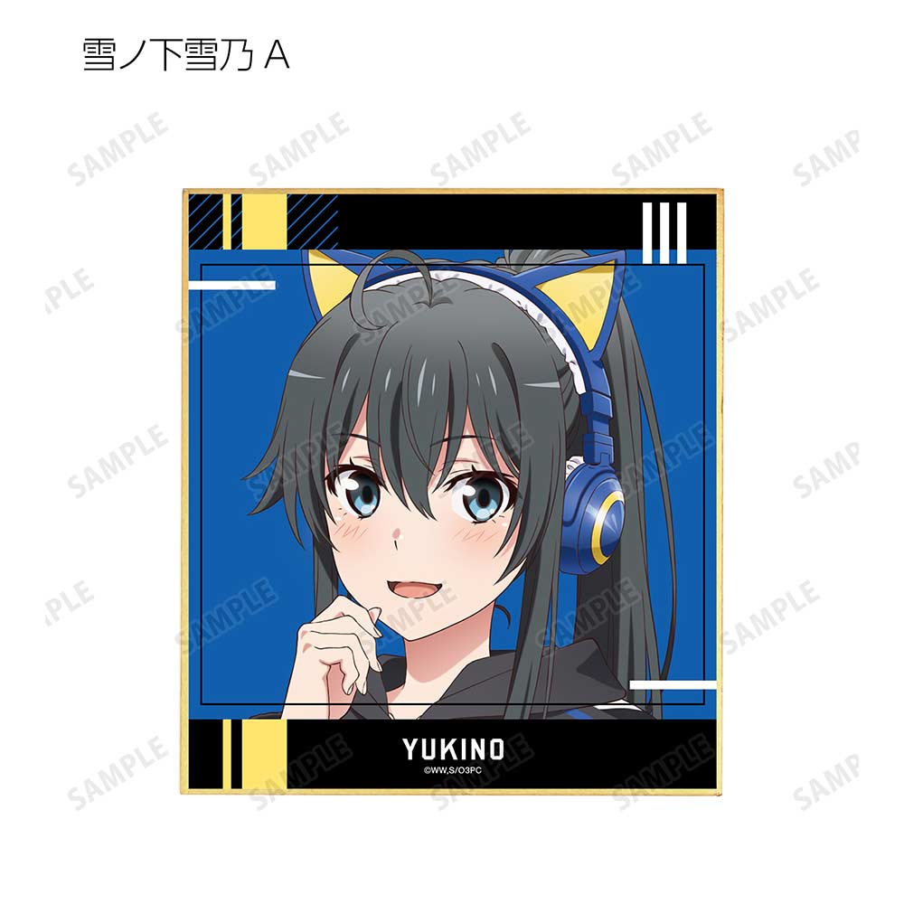 (PO) My Teen Romantic Comedy SNAFU Original Illustration Gaming Fashion Ver. Trading Mini Shikishi [BOX] Image_3