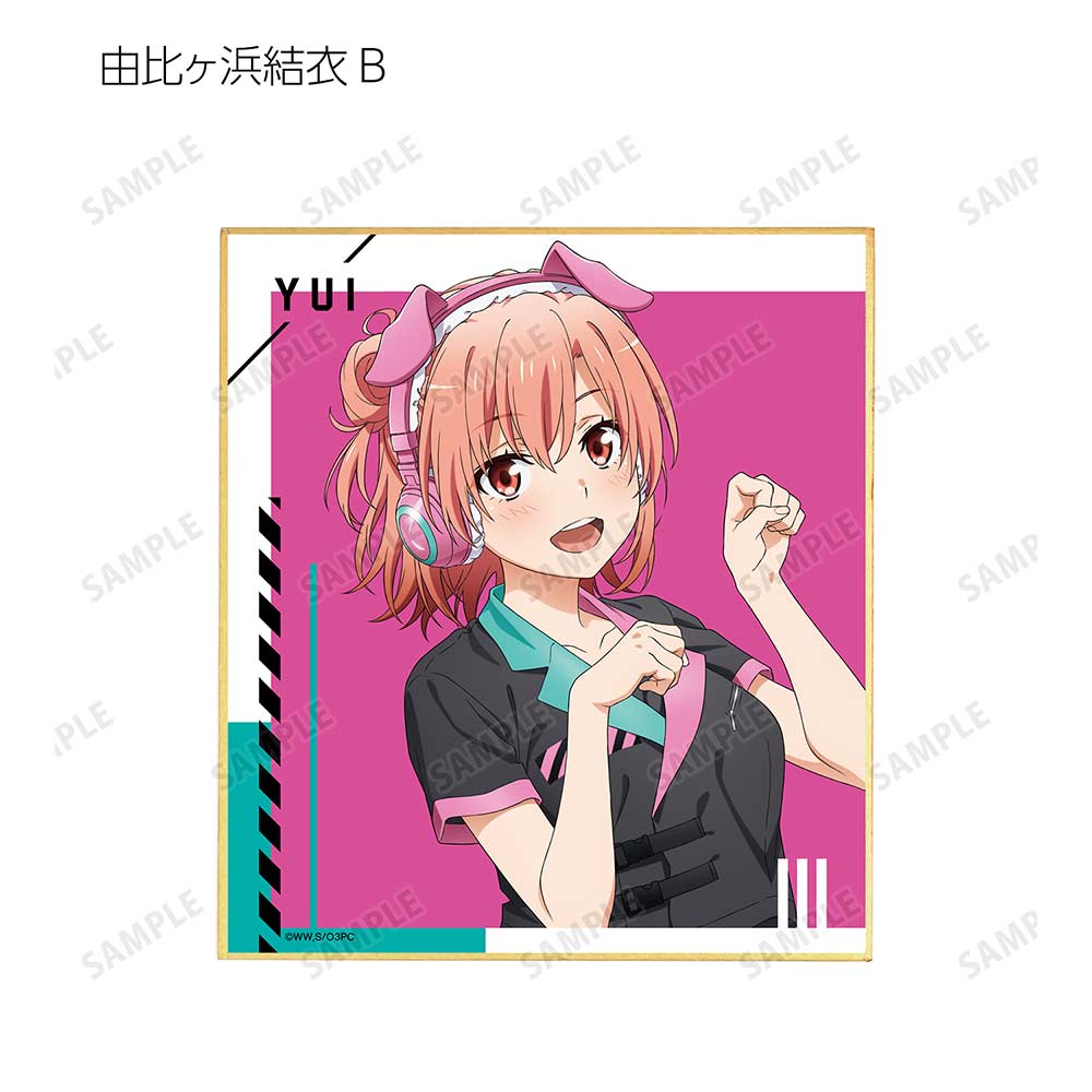 (PO) My Teen Romantic Comedy SNAFU Original Illustration Gaming Fashion Ver. Trading Mini Shikishi [BOX] Image_9