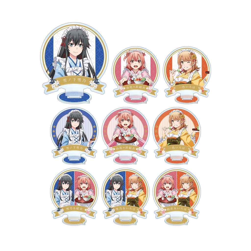 (PO) My Teen Romantic Comedy SNAFU Original Illustration Japanese Style Maid Costume Ver. Trading Acrylic Stand [BOX] Image_2