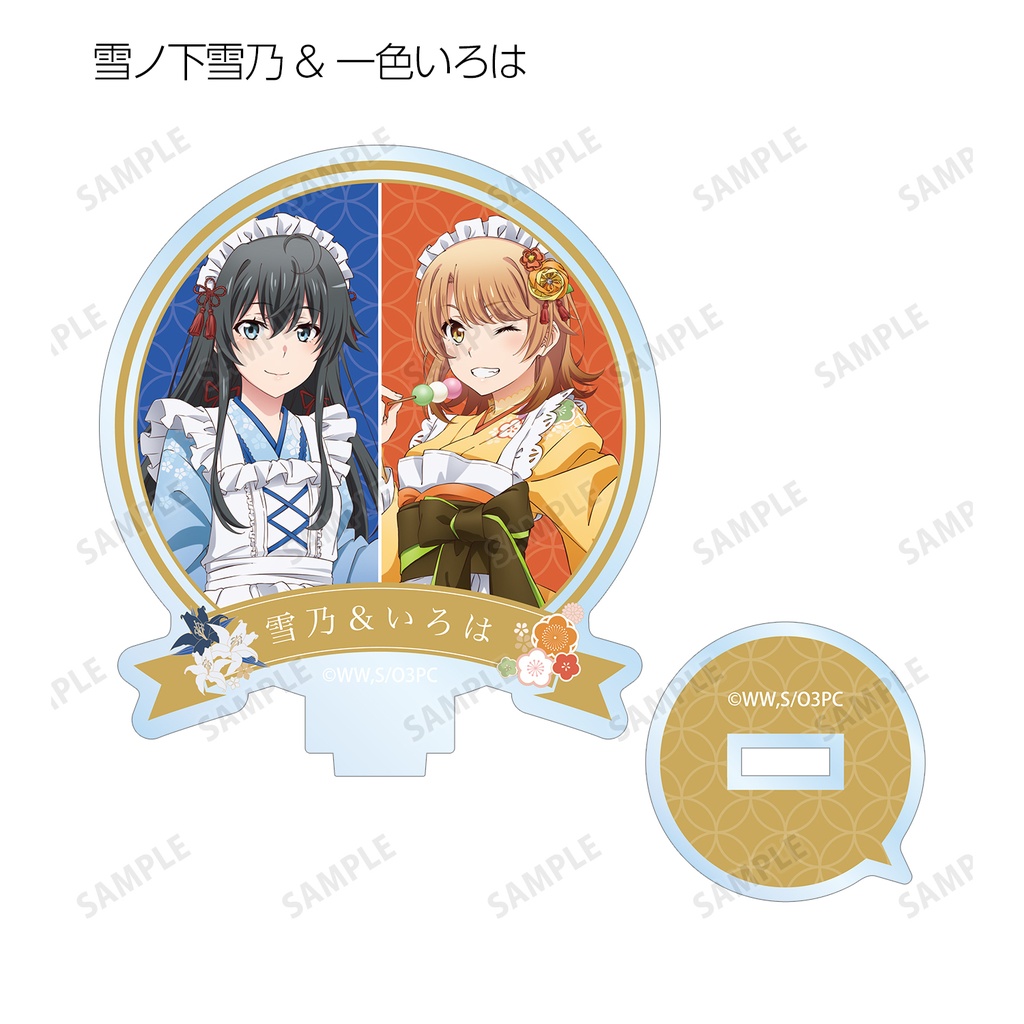 (PO) My Teen Romantic Comedy SNAFU Original Illustration Japanese Style Maid Costume Ver. Trading Acrylic Stand [BOX] Image_10