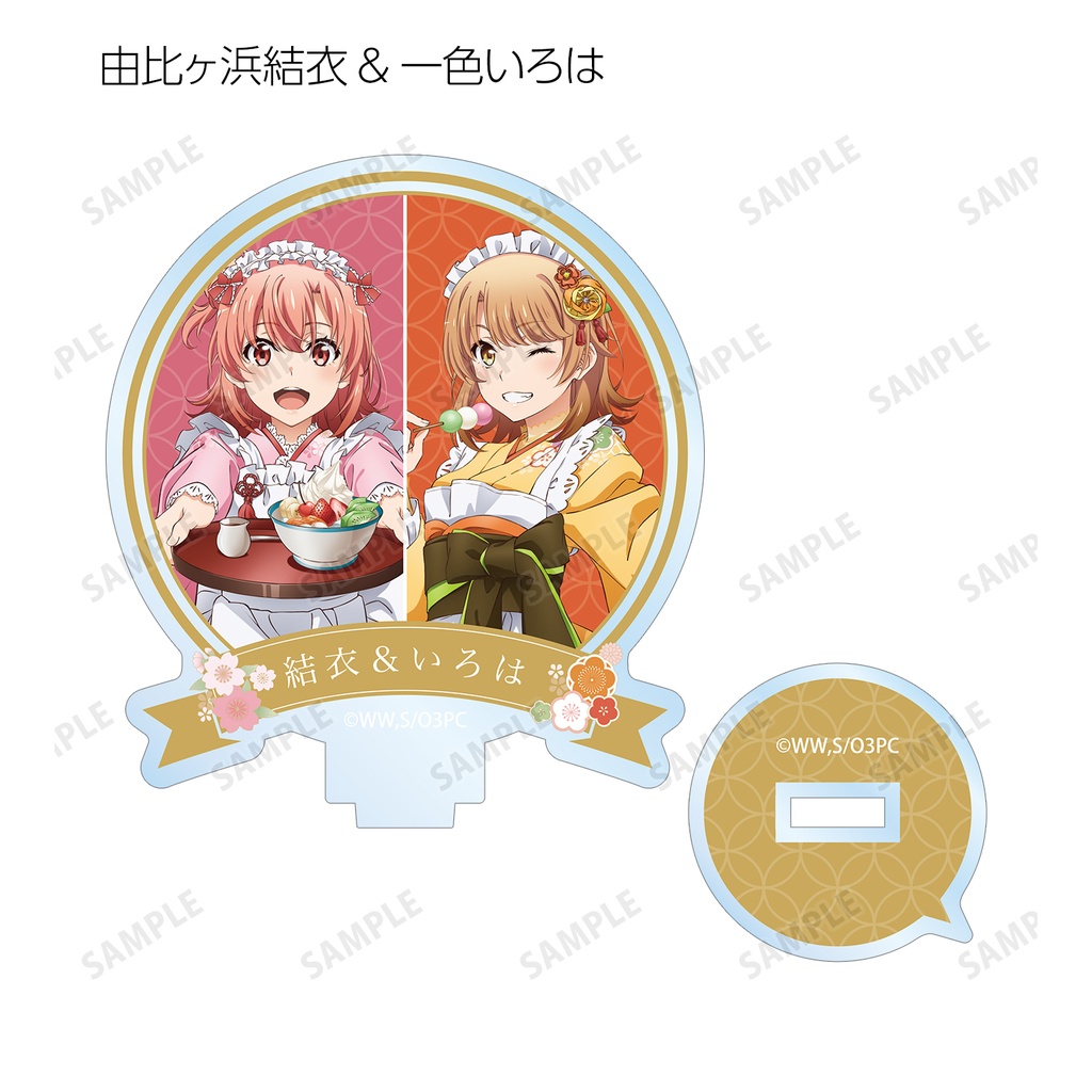(PO) My Teen Romantic Comedy SNAFU Original Illustration Japanese Style Maid Costume Ver. Trading Acrylic Stand [BOX] Image_11