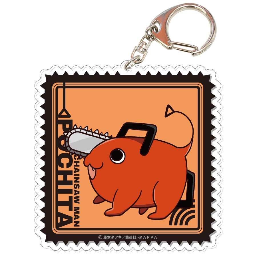 (PO) Chainsaw Man Big Acrylic Key Chain 03 Pochita Image_1