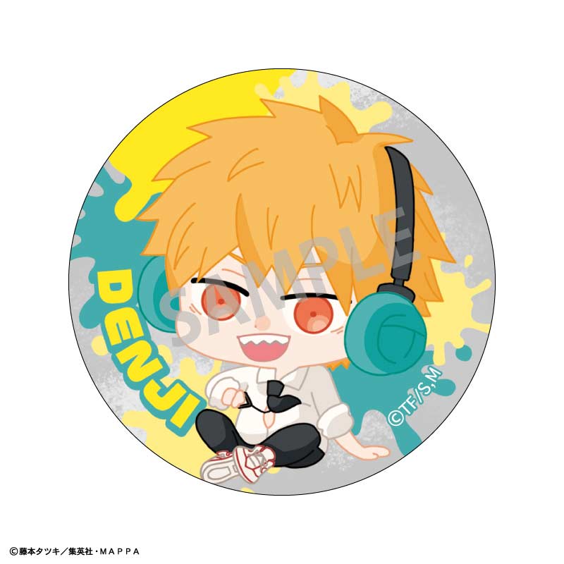 (PO) Chainsaw Man Trading Can Badge Enjoy Music [BOX] Image_2