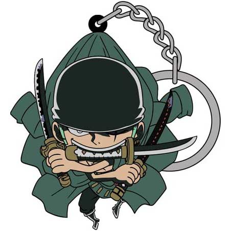 One Piece Tsumamare Key Holder – Zoro Santoryu Image_1
