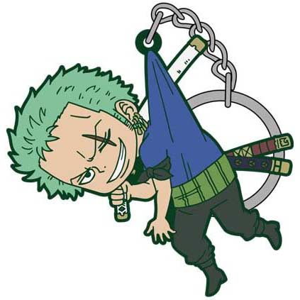 One Piece Tsumamare Key Holder – Zoro (Whole Cake Island Ver.) Image_1