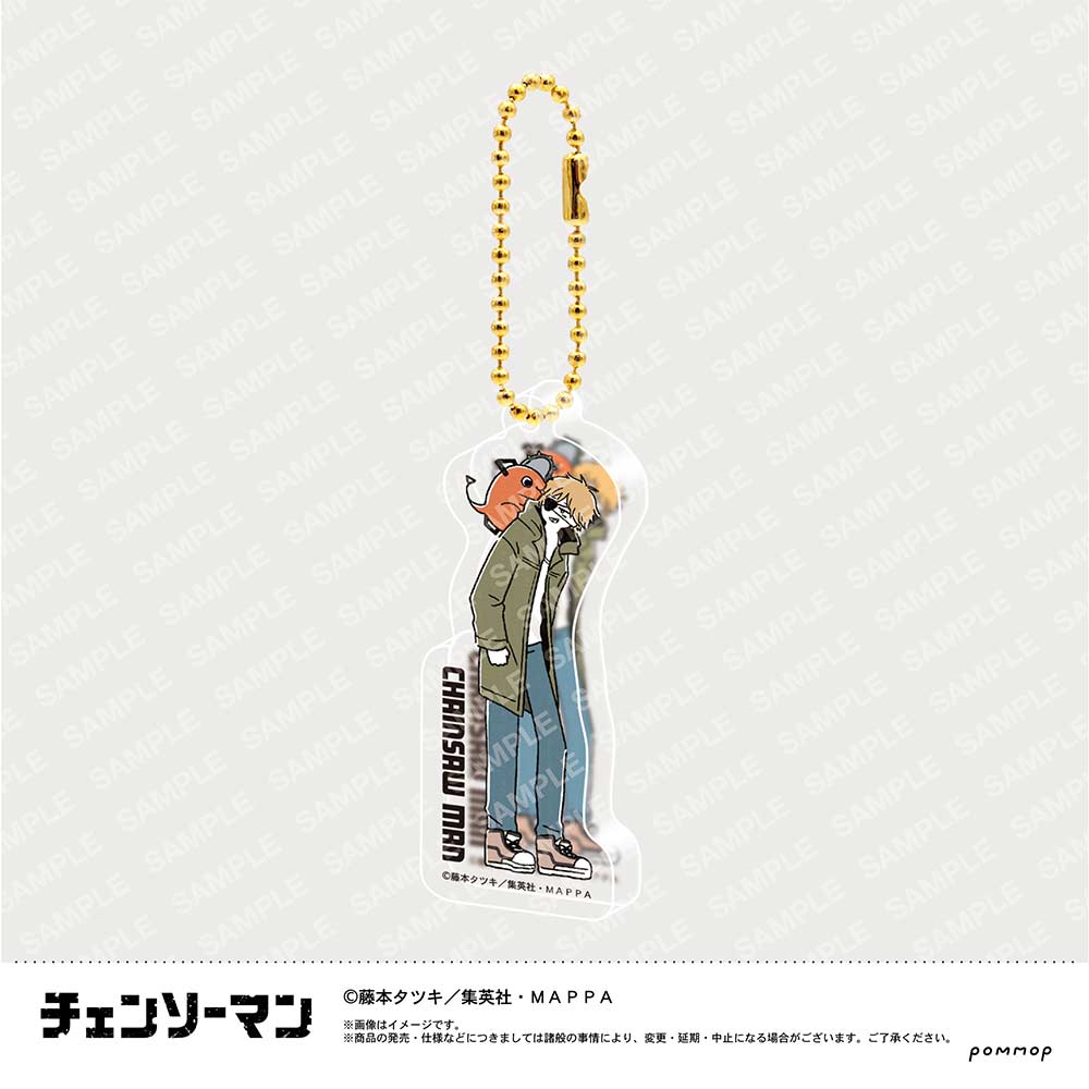 (PO) Chainsaw Man Yuru Style Acrylic Key Chain Collection [BOX] Image_3