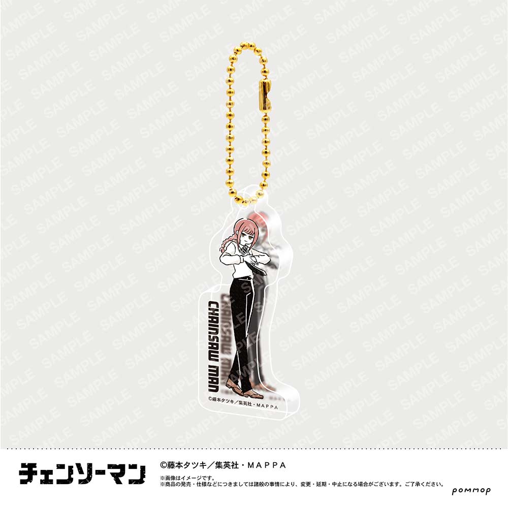 (PO) Chainsaw Man Yuru Style Acrylic Key Chain Collection [BOX] Image_4