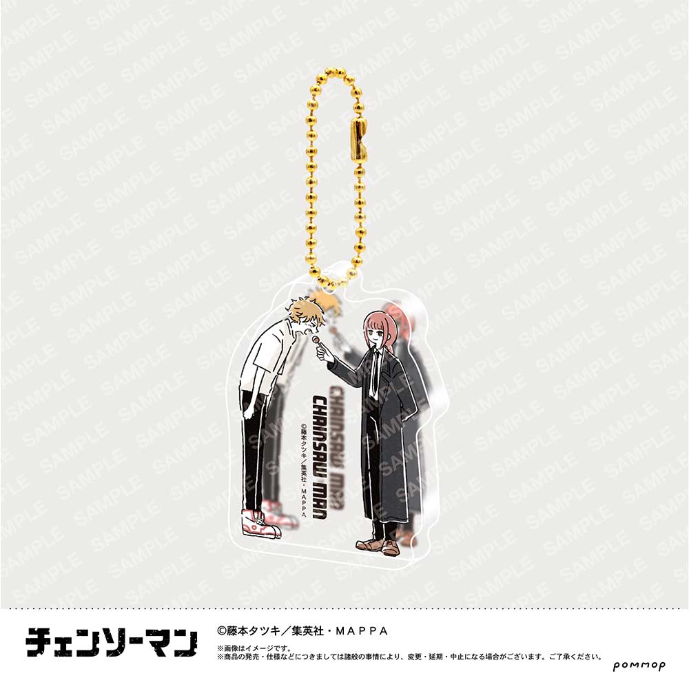 (PO) Chainsaw Man Yuru Style Acrylic Key Chain Collection [BOX] Image_5