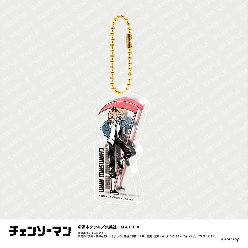 (PO) Chainsaw Man Yuru Style Acrylic Key Chain Collection [BOX] Image_6