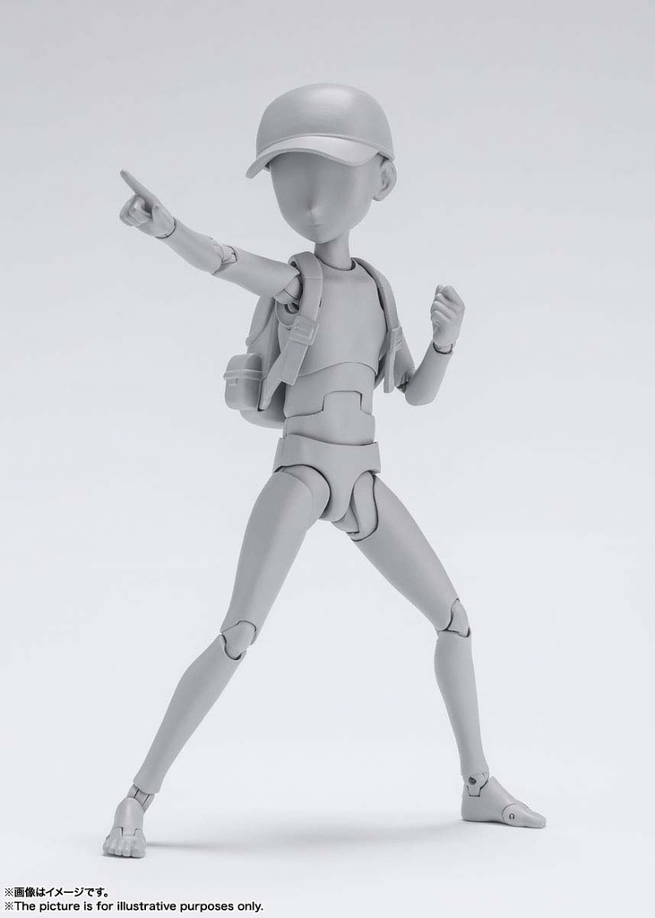 (PO) S.H.Figuarts Body-kun Ken Sugimori Edition DX Set (Gray Color Ver.) (Re-issue) Image_3