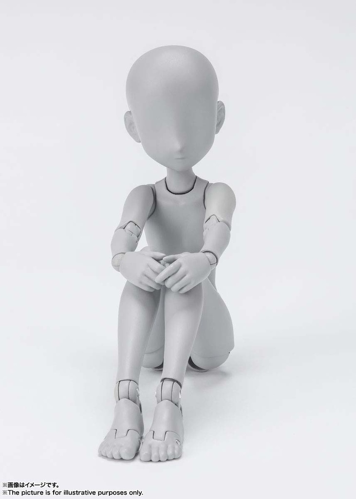 (PO) S.H.Figuarts Body-chan Ken Sugimori Edition DX Set (Gray Color Ver.) (Re-issue) Image_6
