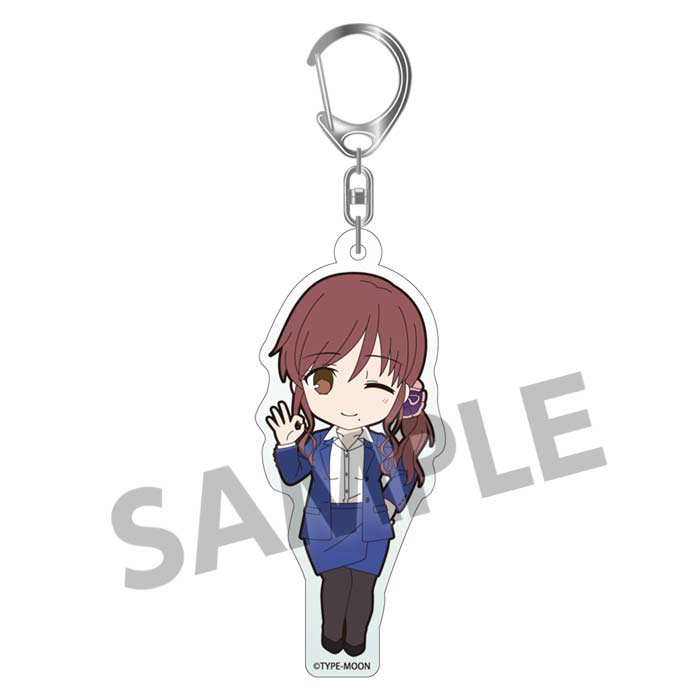 (PO) Pikuriru! TSUKIHIME A Piece of Blue Glass Moon Trading Acrylic Key Chain [BOX] Image_11