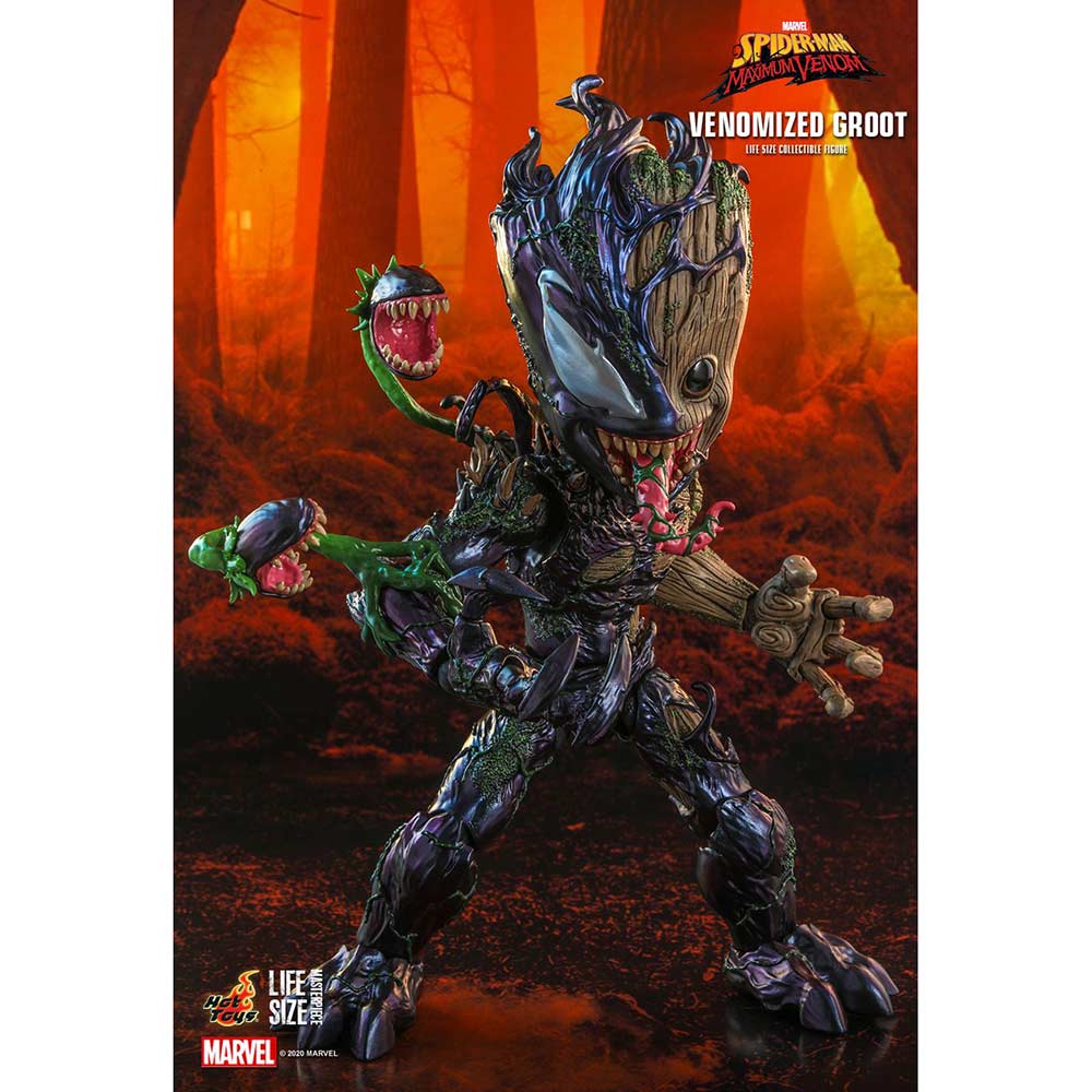 (PO) Life-Size Masterpiece Series LMS014 - The Spider-Man: Maximum Venom - Venomized Groot Image_2