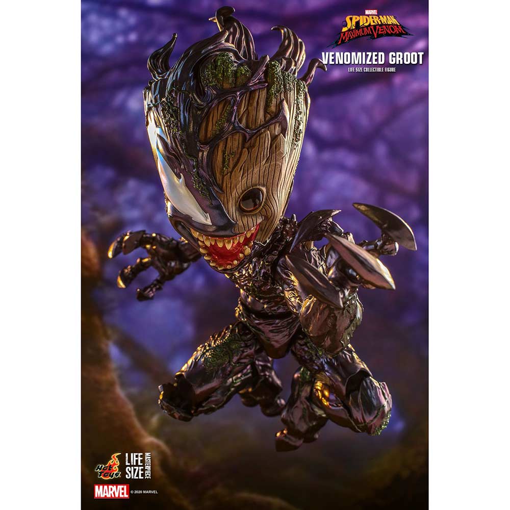 (PO) Life-Size Masterpiece Series LMS014 - The Spider-Man: Maximum Venom - Venomized Groot Image_4