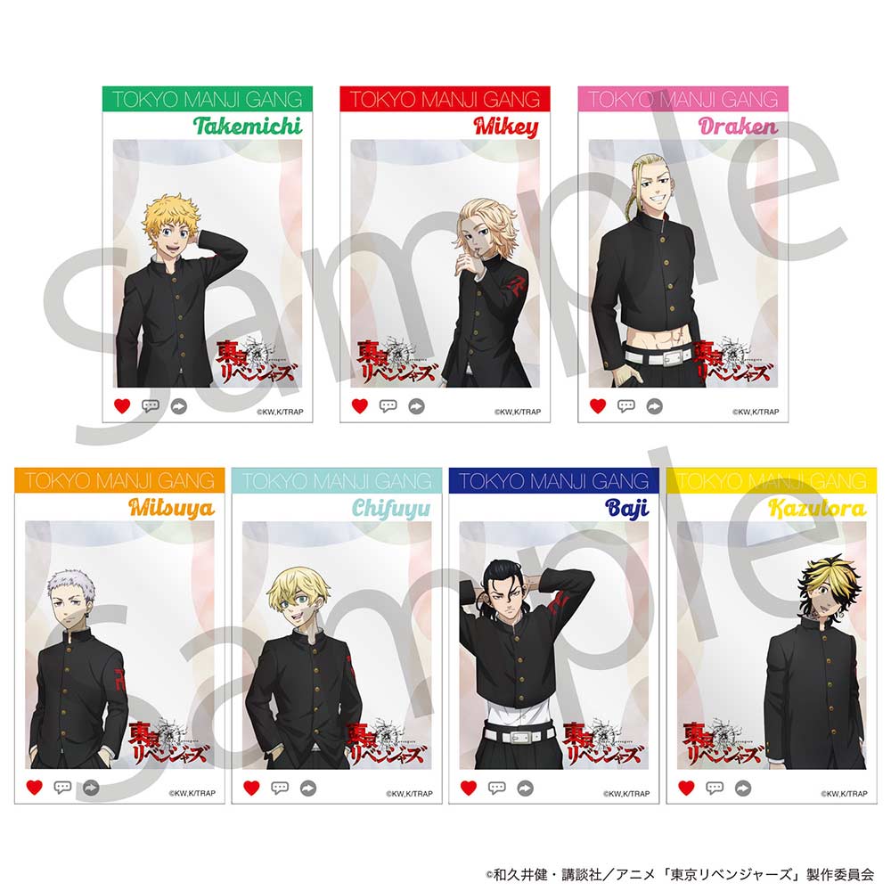 (PO) Tokyo Revengers Trading Clear Card [BOX] Image_1