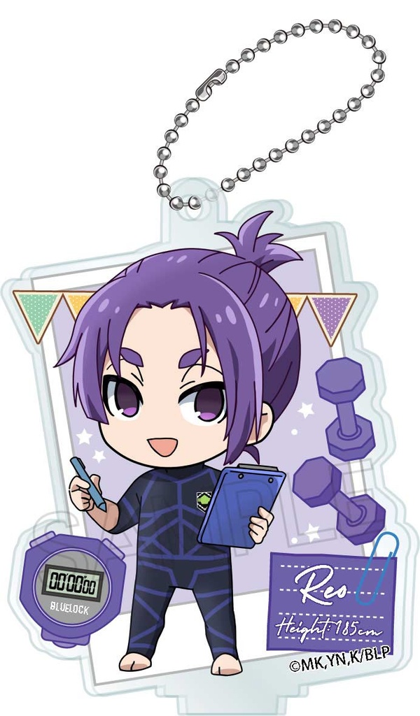 (PO) Blue Lock TojiColle Training Acrylic Key Chain [BOX] Image_12