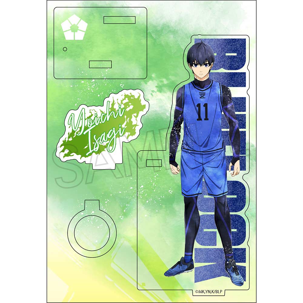(PO) Blue Lock Wet Color Series Acrylic Pen Stand Vol. 2 Isagi Yoichi Image_2