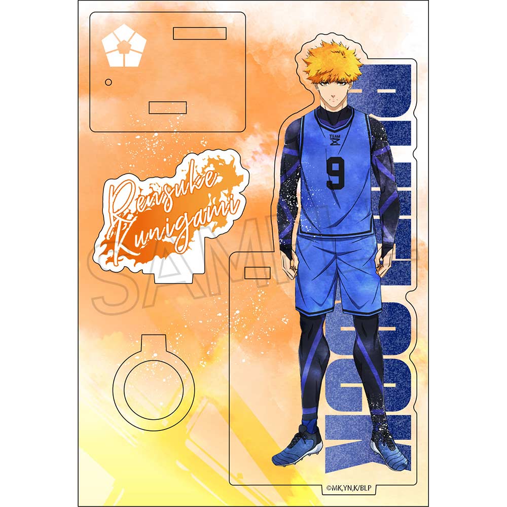 (PO) Blue Lock Wet Color Series Acrylic Pen Stand Vol. 2 Kunigami Rensuke Image_2