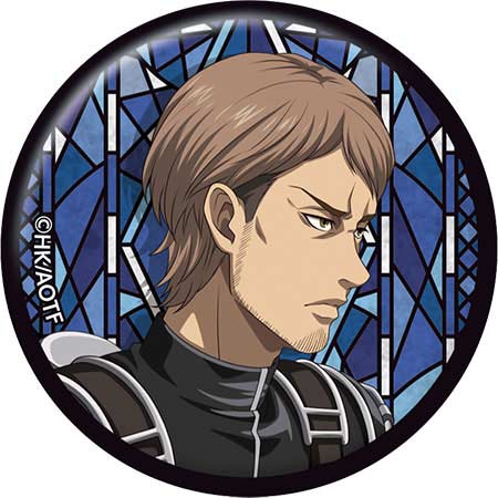 (PO) Attack on Titan Can Badge Set Eren & Jean Image_2