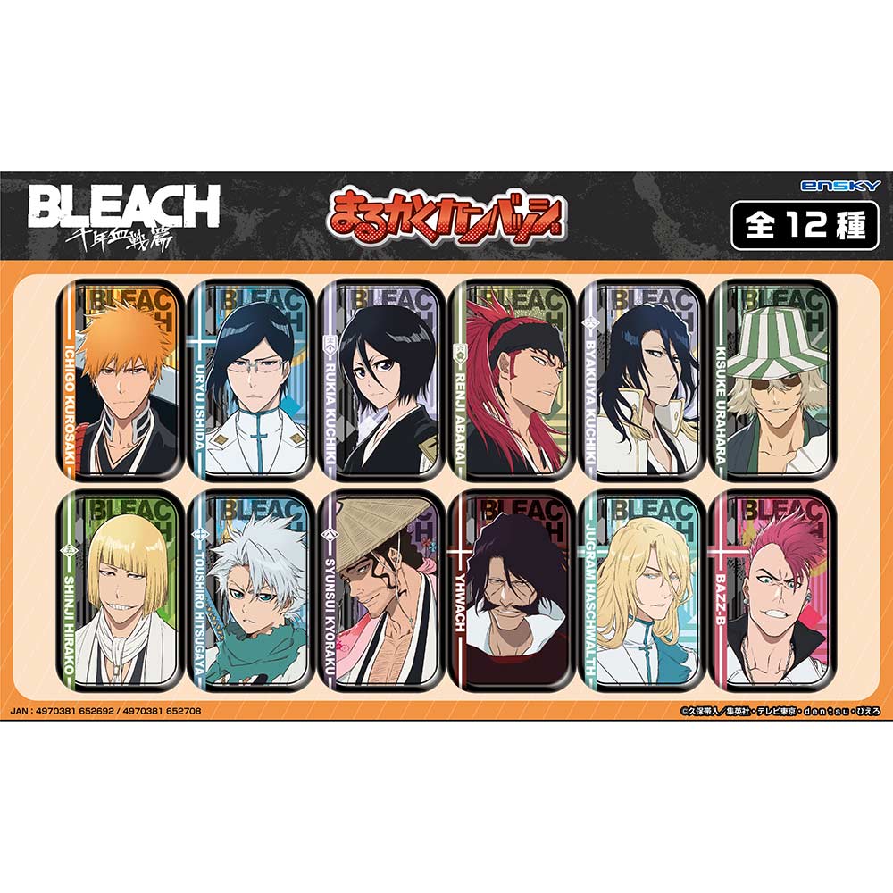 (PO) Bleach: Thousand-Year Blood War Marukaku Can Badge [BOX] Image_1