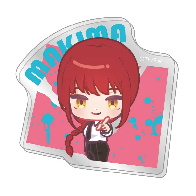 (PO) Chainsaw Man Chiratto Acrylic Badge Collection [BOX] Image_3