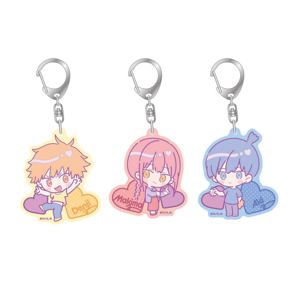 (PO) Chainsaw Man Love Pastel Acrylic Key Chain [BOX] Image_2