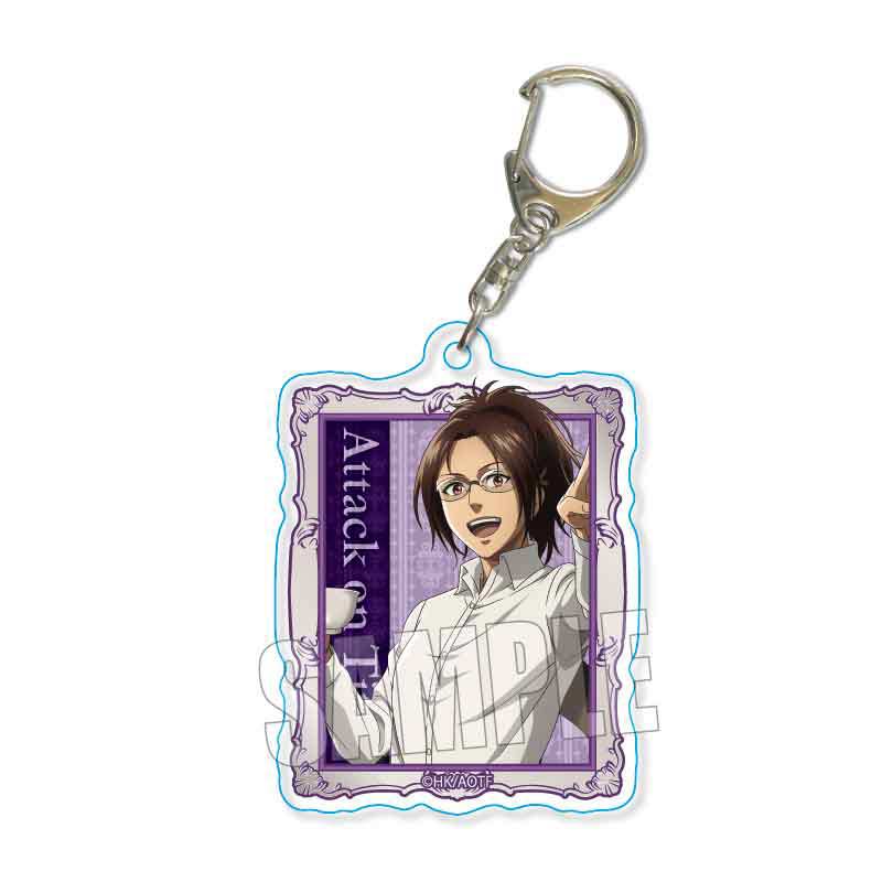 (PO) Trading Acrylic Key Chain Attack on Titan Tea Break Ver. [BOX] Image_5