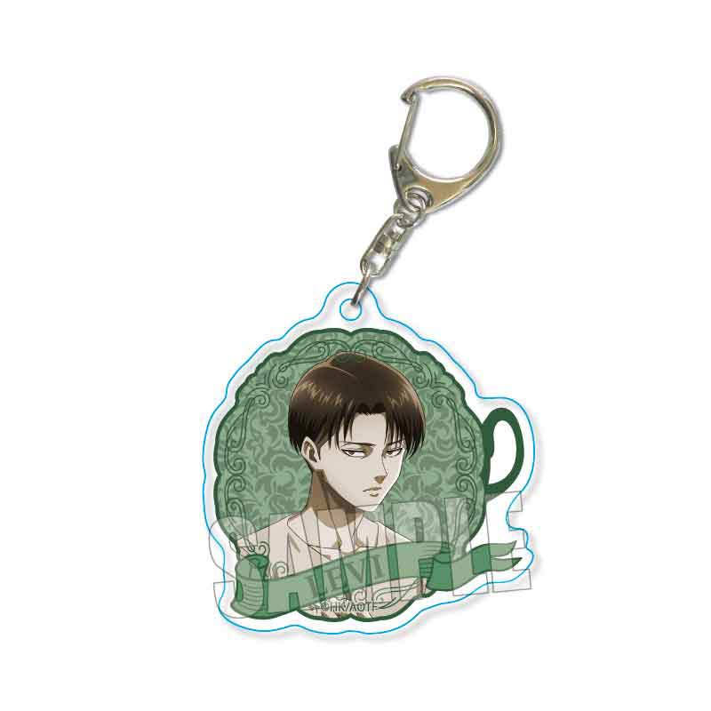 (PO) Trading Acrylic Key Chain Attack on Titan Tea Break Ver. [BOX] Image_7
