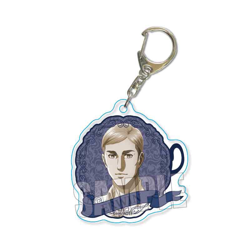 (PO) Trading Acrylic Key Chain Attack on Titan Tea Break Ver. [BOX] Image_8