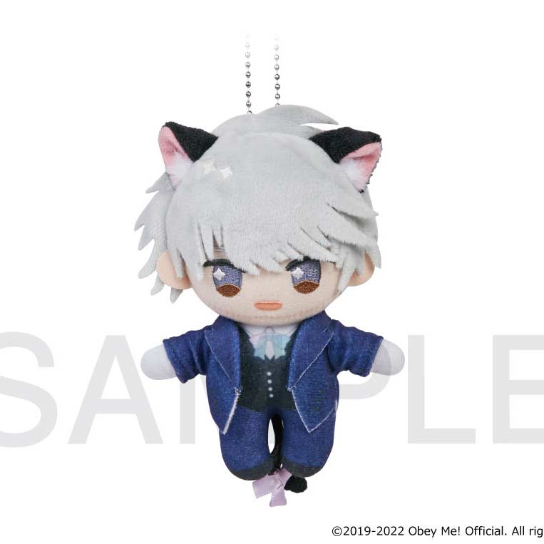 (PO) Obey Me! Black Cat Butler Cafe Plush - Solomon Image_1