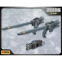 (PO) Zoids HMM ZOIDS Customize Parts Gojulas Cannon Set (Re-issue) Image_1