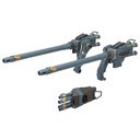 (PO) Zoids HMM ZOIDS Customize Parts Gojulas Cannon Set (Re-issue) Image_2