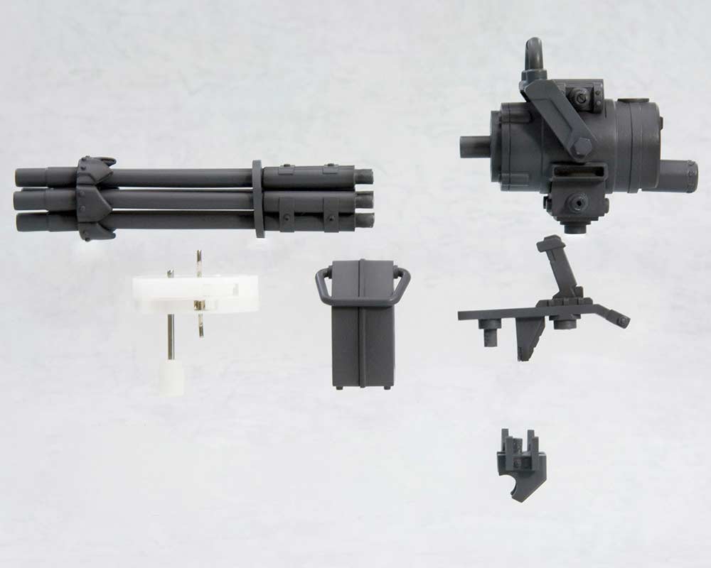 (PO) M.S.G Modeling Support Goods Weapon Unit 20 Gatling Gun Image_3
