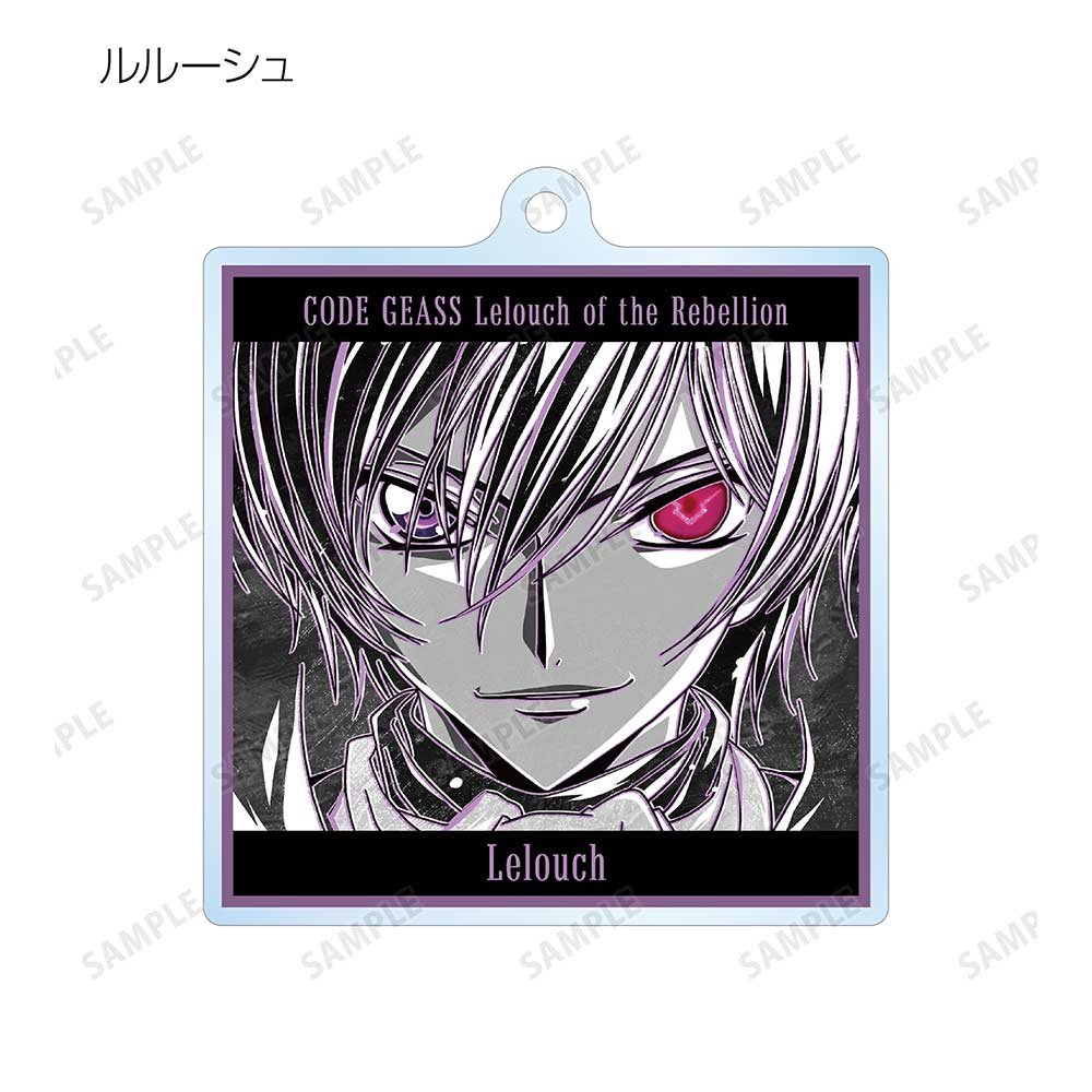 (PO) Code Geass Lelouch of the Rebellion Trading Ani-Art BLACK LABEL Acrylic Key Chain [BOX] Image_3