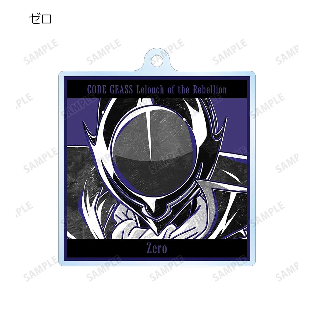 (PO) Code Geass Lelouch of the Rebellion Trading Ani-Art BLACK LABEL Acrylic Key Chain [BOX] Image_4