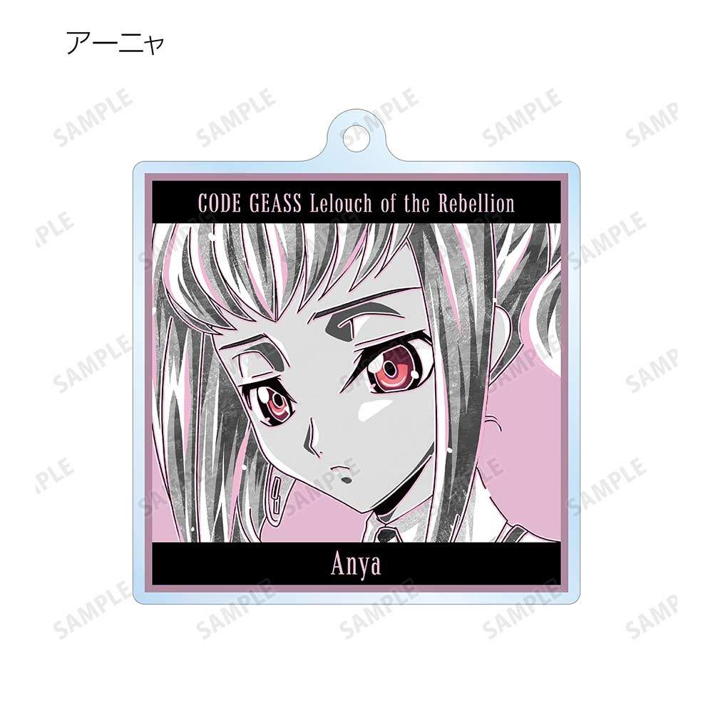 (PO) Code Geass Lelouch of the Rebellion Trading Ani-Art BLACK LABEL Acrylic Key Chain [BOX] Image_12