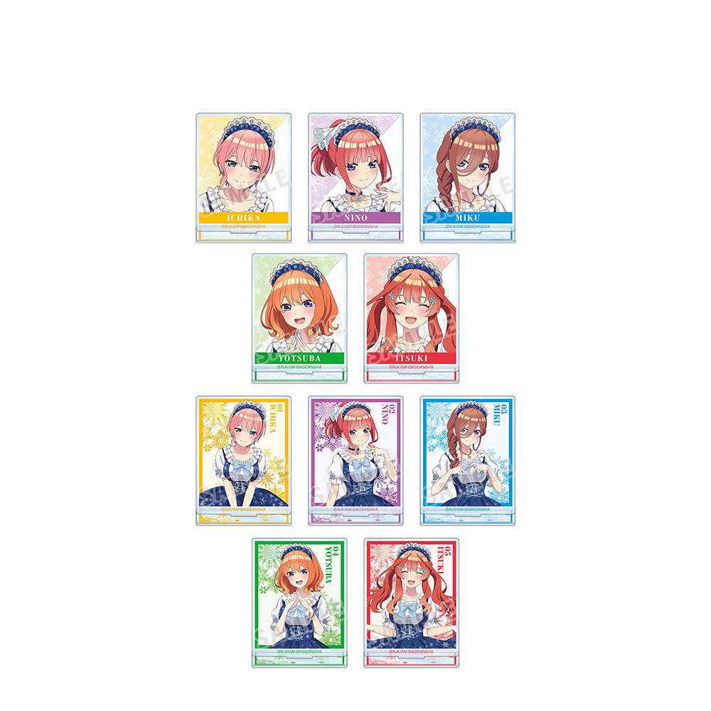 (PO) The Quintessential Quintuplets Movie Original Illustration Snow Maid Ver. Trading Acrylic Stand [BOX] Image_2