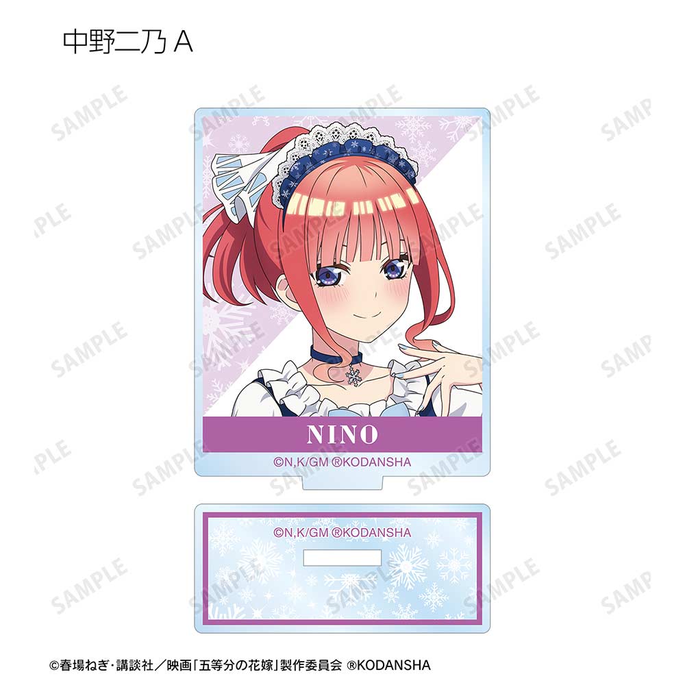 (PO) The Quintessential Quintuplets Movie Original Illustration Snow Maid Ver. Trading Acrylic Stand [BOX] Image_4