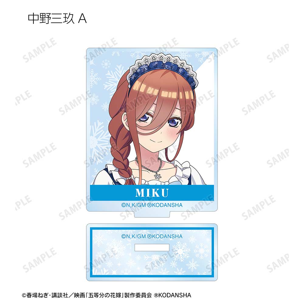 (PO) The Quintessential Quintuplets Movie Original Illustration Snow Maid Ver. Trading Acrylic Stand [BOX] Image_5