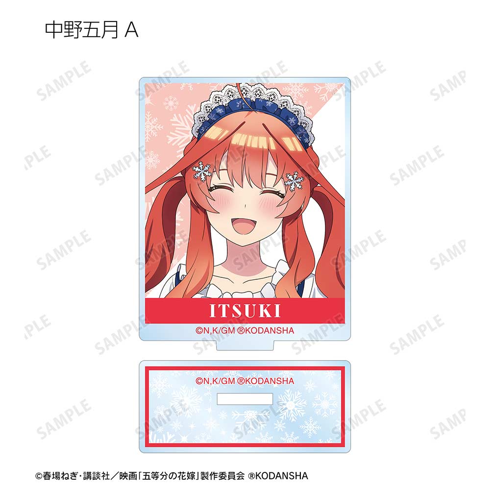 (PO) The Quintessential Quintuplets Movie Original Illustration Snow Maid Ver. Trading Acrylic Stand [BOX] Image_7