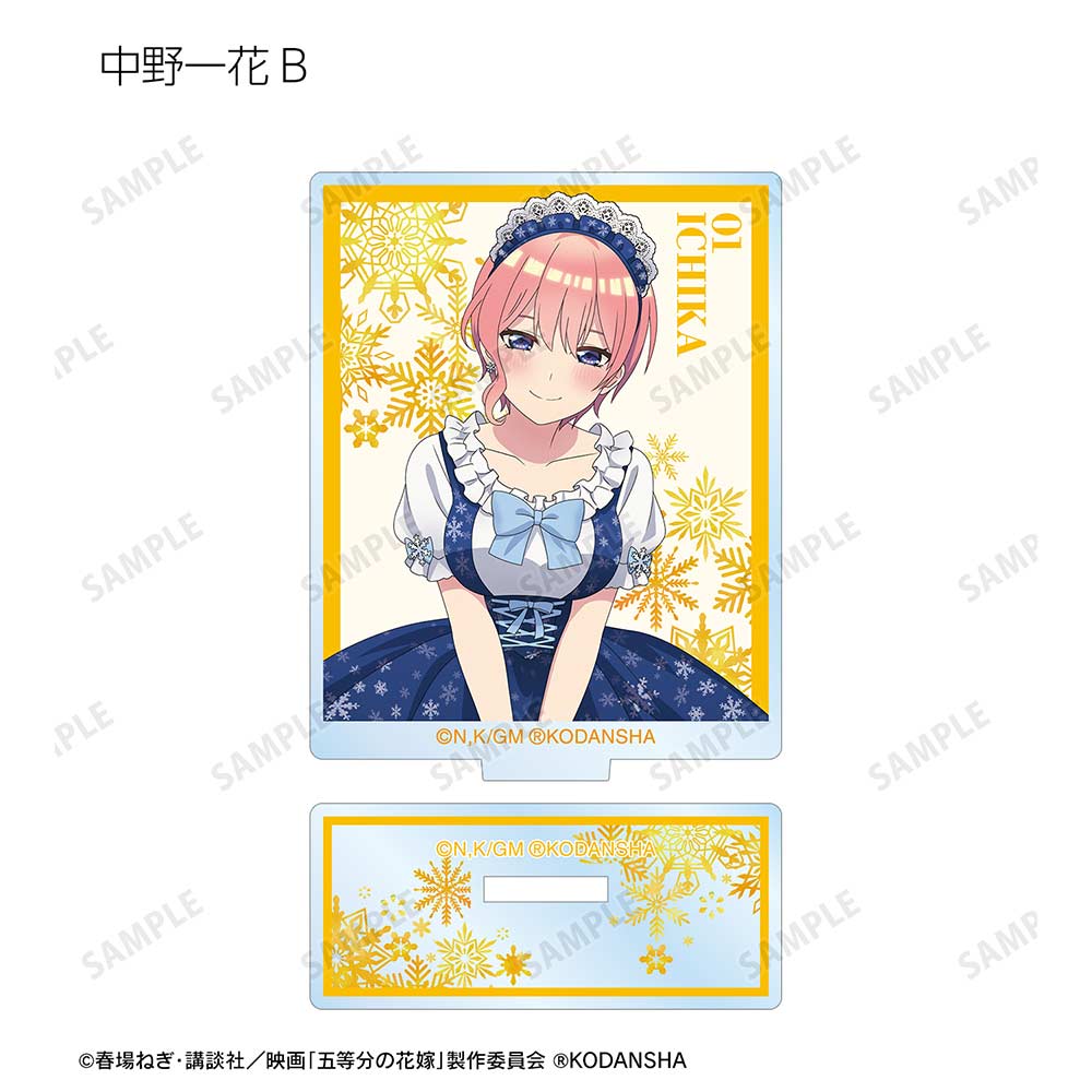 (PO) The Quintessential Quintuplets Movie Original Illustration Snow Maid Ver. Trading Acrylic Stand [BOX] Image_8