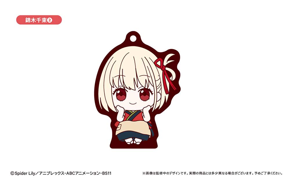 (PO) Lycoris Recoil Osuwari Rubber Stand [BOX] Image_6