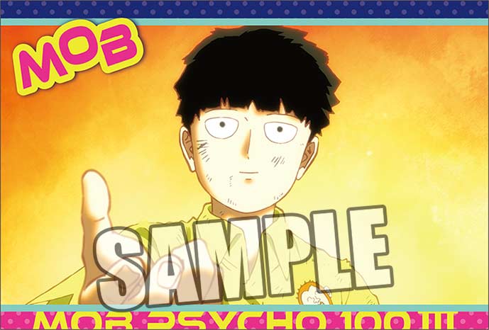 (PO) Mob Psycho 100 III Trading Mini Clear File with Postcard [BOX] Image_4