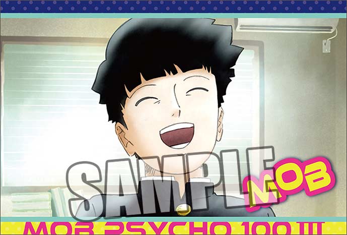 (PO) Mob Psycho 100 III Trading Mini Clear File with Postcard [BOX] Image_7