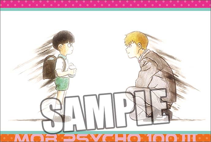 (PO) Mob Psycho 100 III Trading Mini Clear File with Postcard [BOX] Image_28